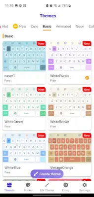 Keys Cafe - Make your keyboard android App screenshot 4